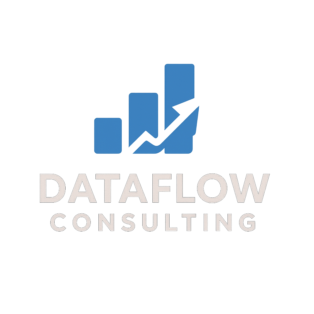 Dataflow Consulting Logo Dark Mode